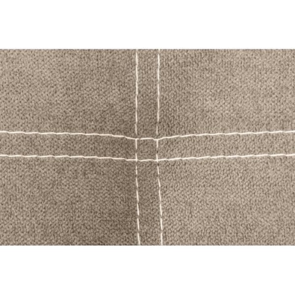 Iris 90 sengegavl i beige stof Beige
