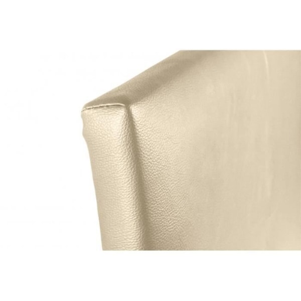 Cala sänggavel i beige konstläder 100 Beige