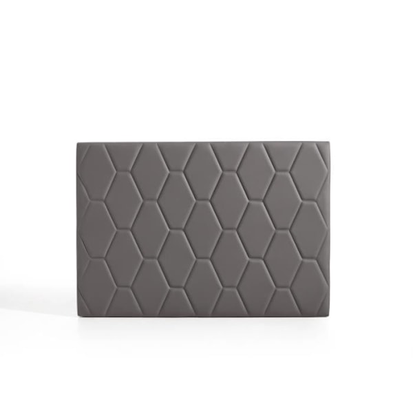 Agata sänggavel i grått konstläder för 135 säng 154x115x8. ECCOX Grå