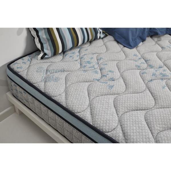 Madrass 70x190 cm i minnesskum Sport Life tjocklek 27 cm +/-2 Medelhård-hårdhet. ECCOX