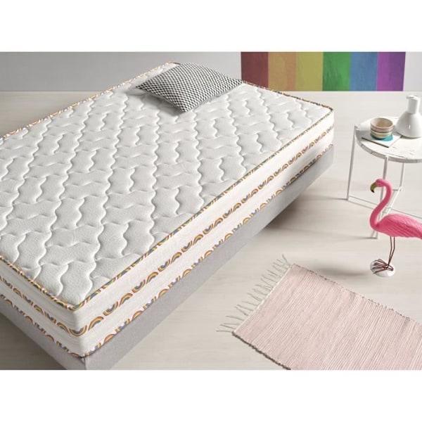 Luxury World Pride viskoelastisk madras 140x200 cm tykkelse 29 cm +/- 2. ECCOX Vit