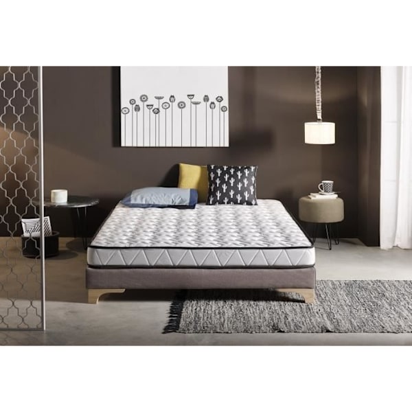 Madrass 120x180 cm Minnesskum Luxury Aloe Vera tjocklek 16 cm +/- 2 med antimikrobiell funktion av ALOE VERA-behandling. EC