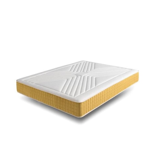 Luksus Guld memory foam madras 135x190 Memory foam Højde 21 cm +/-2 Mellem høj fasthed. ECCOX