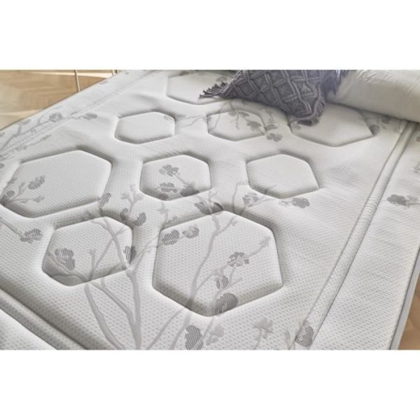 Madrasse 120x190 cm Hukommelsesskum Gel Pocket Spring Grafen Design & Komfort tykkelse 29 cm + / -2 Medium-høj fasthed