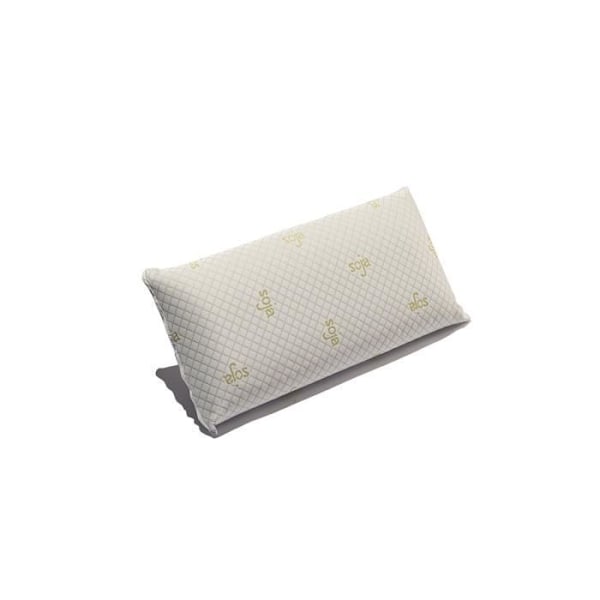 Pack 2 Soy memory foam kuddar 70 x 40 cm Medium fasthet Ergonomisk Anpassningsbar till huvud och nacke. ECCOX