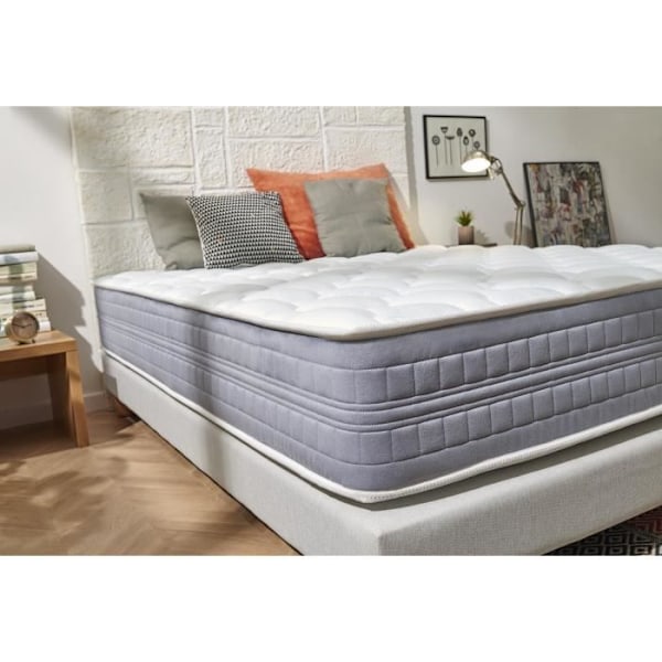 Madras 100x200 cm Imperial Gel Memory Foam tykkelse 27 cm +/-2 Middel-høj fasthed. ECCOX