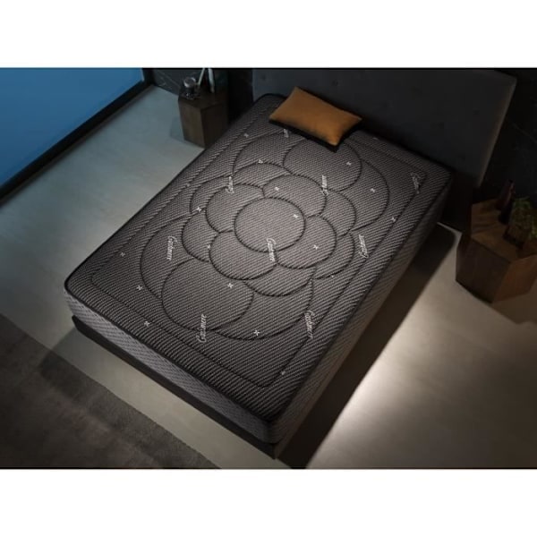 Madras 90x200 cm i memory-skum Cashmere Night Comfort med en tykkelse på 30 cm. Mellem til høj fasthed. ECCOX Vit