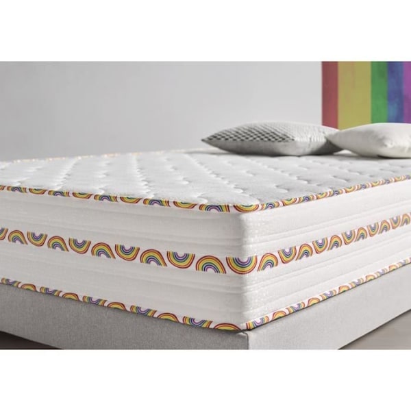 Visco madrass 80x180 cm lyx tjocklek 29 cm World Pride +/- 2. ECCOX Vit