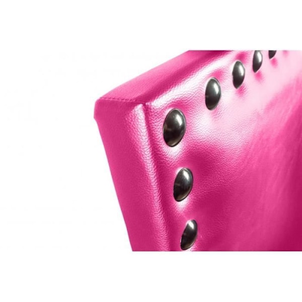 Lily sänggavel i rosa konstläder 145 Rosa