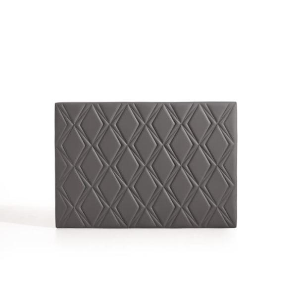 Rubí grå sänggavel för 105 säng i konstläder 115x115x8. ECCOX Grå