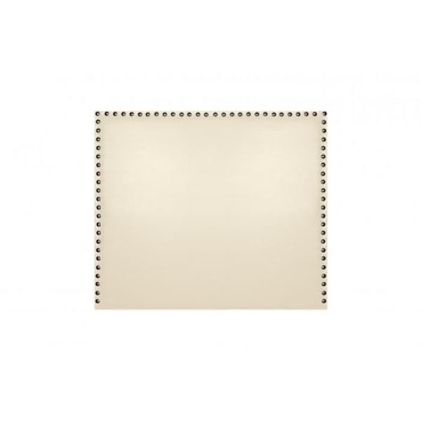 Lily sänggavel i beige konstläder 115 Beige