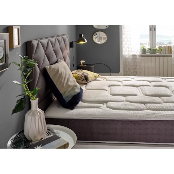 Madrass 80x180 i memoryskum Royal Premium Højde 28 cm +/-2 Medium-høj fasthed. ECCOX