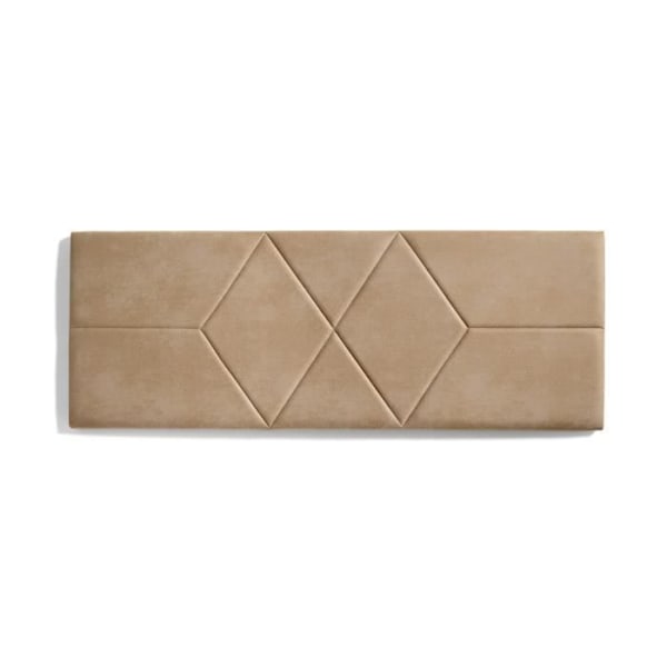 Hovedgærde - ECCOX - 112x57 cm - Pletresistent Stof - Moderne Design - Farve Camel Kamel