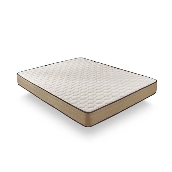 Madrass 120x190 cm Visco bambus komfort tykkelse 21 cm +/- 2. ECCOX Beige