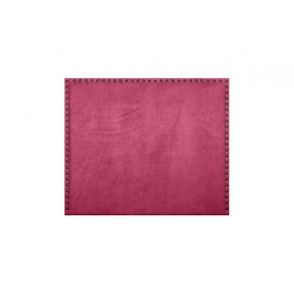 Lily sengegavl i pink stof 100 Rosa