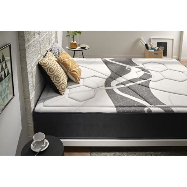 Madras 140x190 cm Mindeformende elastisk Memory Graphene 30 cm +/-2 tykkelse Medium-høj fasthed. ECCOX
