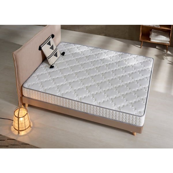 Naturmax viskoelastisk madrass - Hög densitet HR Pro Nature Core - Medelhård till hård - tjocklek 19 cm +/- 2 - 105x200 cm