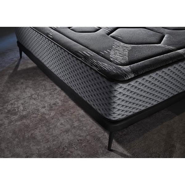150x190 Night Comfort memory foam madrass i Luxury Graphene Höjd 30 cm +/-2 Medelhög fasthet. ECCOX