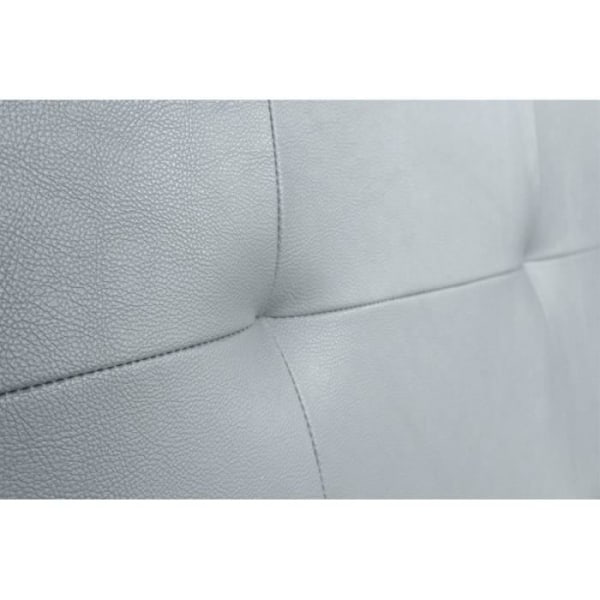 Cala sänggavel i silver konstläder 100 Silver