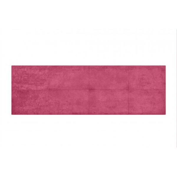 Cala sengegavl i pink stof 90 Rosa