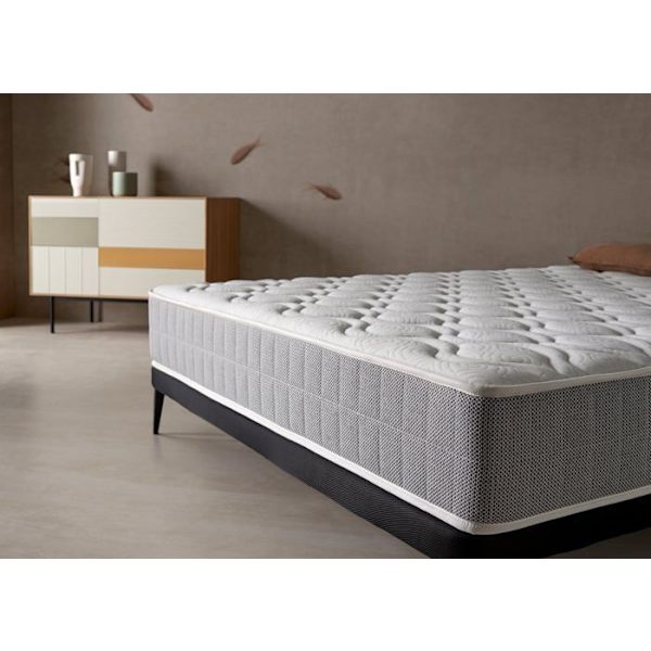 Pureflex Visco Duntäcke av lyx - Hög densitet HR Zigzag Nature Core - Medelhög fasthet - tjocklek 26 cm +/- 2 - 105x200 cm