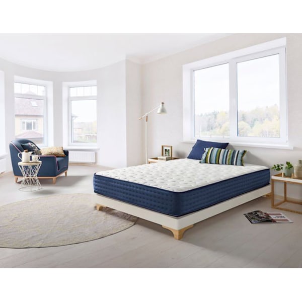 Dreamlux Carla Viscogel Madrass - High Density HR Core - Medium-Hög Fasthet - Höjd +/- 30 cm - 140x190