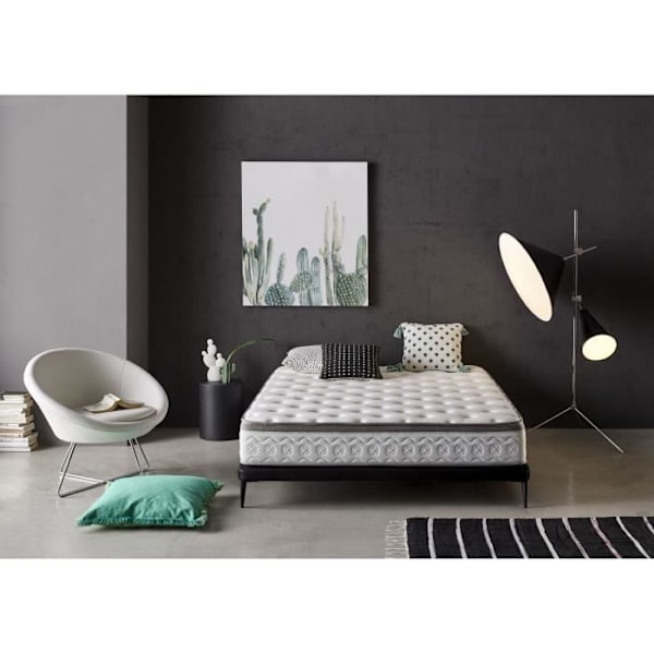 Madrass 150x190 Minnesskum Lyx Crystal Premium Höjd 28 cm +/- 2, Medium fasthet