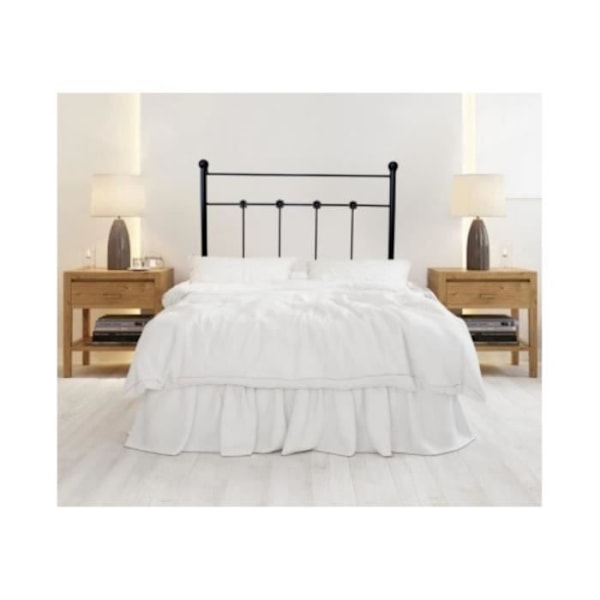 Ducal Forge sengegavl til seng 105 Sort 113x125x4. Matris Svart