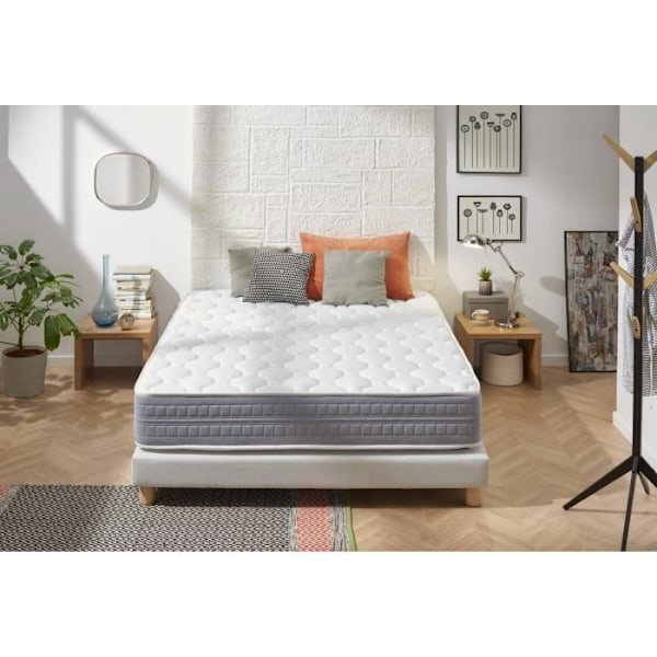 Madrass 120x200 Imperial Gel Memory Foam Höjd 27 cm +/-2 Medelhög fasthet. ECCOX