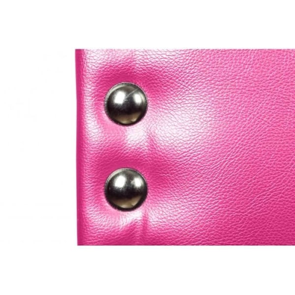 Lily sänggavel i rosa konstläder 145 Rosa