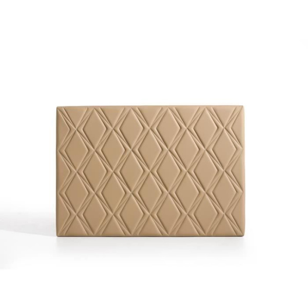 Hovedgærde - ECCOX - Rubí - Similicuir - 160 cm - Camel - Klassisk design Kamel