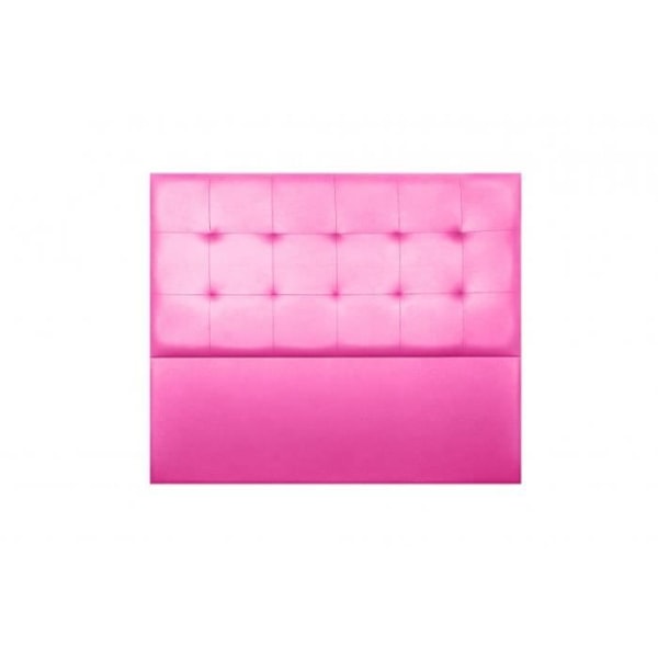 Aster sengegavl i pink imiteret læder 160 Rosa