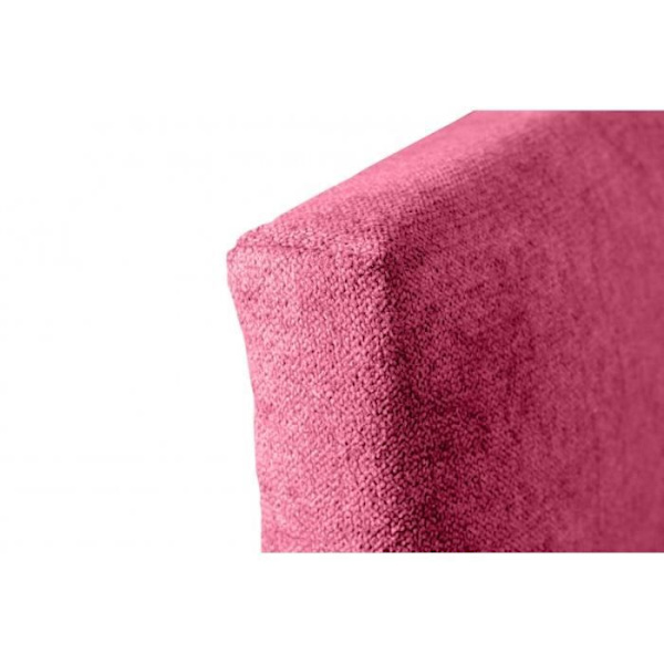 Dalia sengegavl i Nid Rose stof 220 Rosa