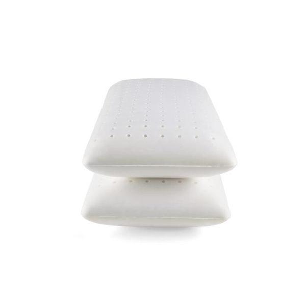 Förpackning 2 High-End Visco perforerade kuddar 60x40 cm Medium Fastness. ECCOX