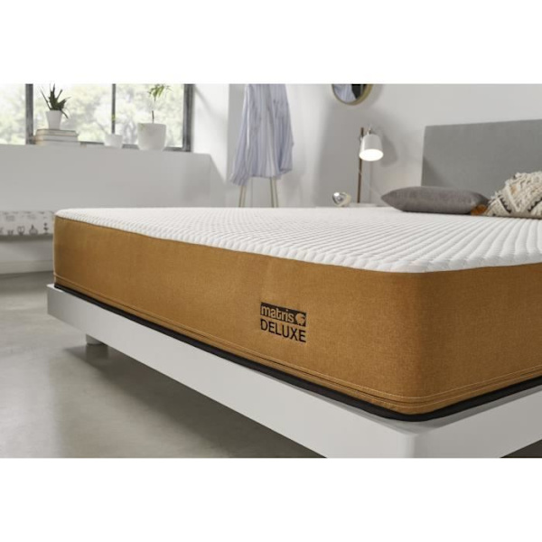 Exklusiv lyx 80x180 madrass Special memory foam för överviktiga Höjd 25 cm +/- 2 medel till hög fasthet. ECCOX