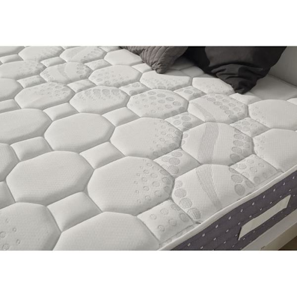 Madrass 140x190 cm Pocketfjedre Memory Nature med 5 cm Gel Hukommelsesskum + Grafen + Supersoft tykkelse 30 cm +/-2