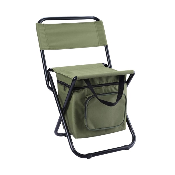 3-i-1 hopfällbar campingstol hög bärbar utomhusfiskestol