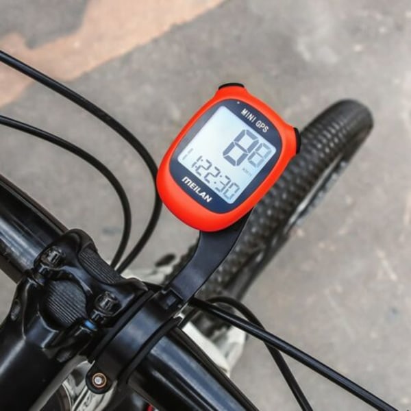 GPS Cykel Dator Cykel GPS Hastighetsmätare Hastighet sommartid Körtid M3 red