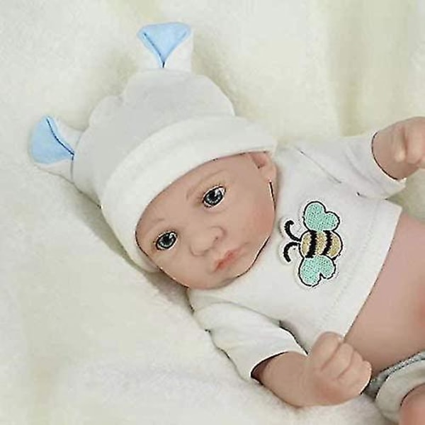 Reborn Baby Doll Soft Full Silikon Verklighetstrogna barnleksaker