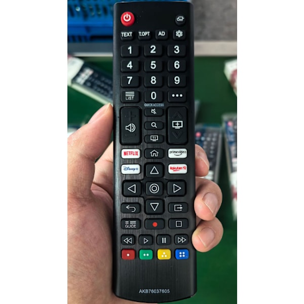 Passar LG TV-fjärrkontroll AKB74915305 AKB75095307 AKB76040302 och andra modeller AKB76037605