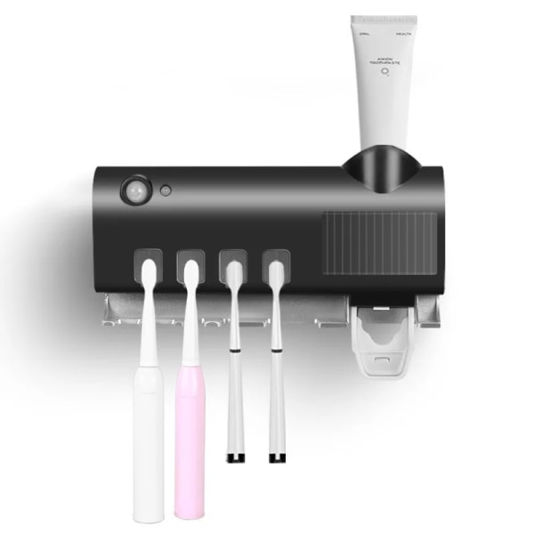 UV-tandborstesterilisator tandborsthållare tandborsteförvaringslåda