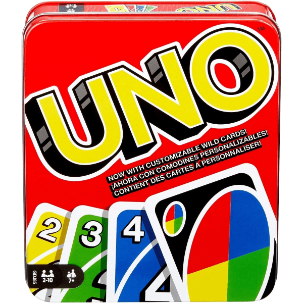 UNO Family Night Card Game, Resespel och barnpresent för 2-10 spelare