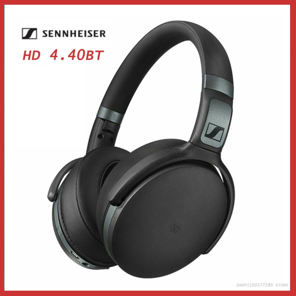 Original Sennheiser HD 4.40bt trådlösa Bluetooth hörlurar Vikbara Hifi Bass Sports Anti Noise Game Headset