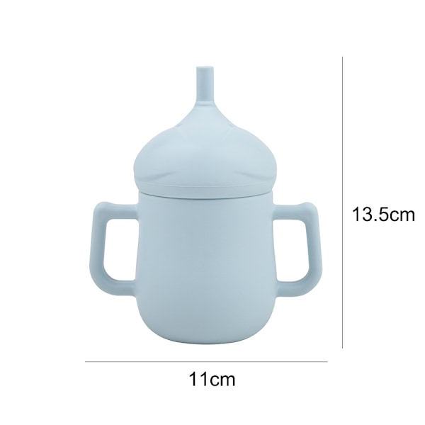 Silikon Sippenkop med Blød Tud, Spildsikker Låg, Skridsikker
