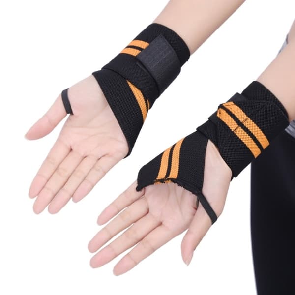 Håndledsstøtte / Beskyttelse til Håndled / Træning Wrist Wraps Black Svart