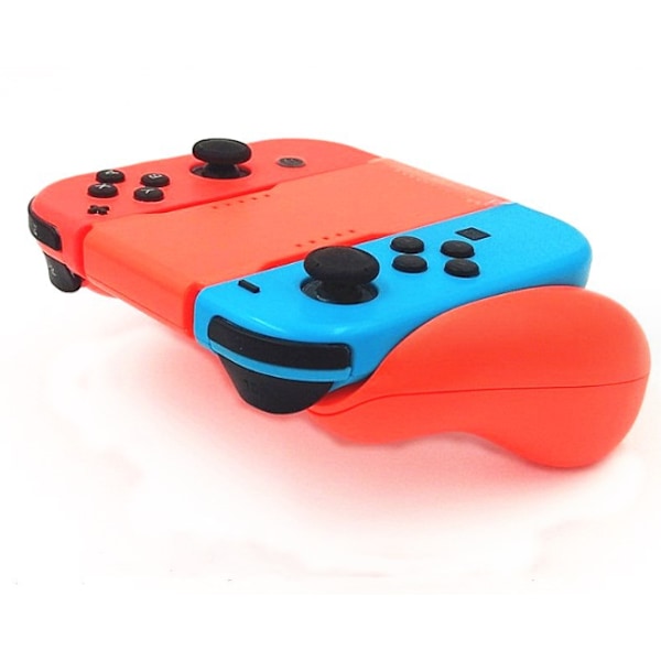 Comfort Grip för Nintendo Switch - Joy-Con Controller Speltillbehör Handhållen Joystick Fjärrkontrollhållare red