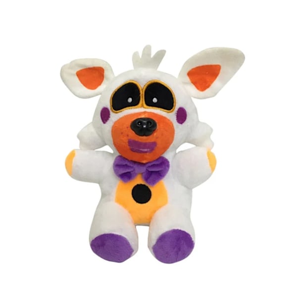 20cm FNAF Plyschdjur Kawaii Freddys Djur Foxy Bonnie Bear Ribbit I Lager Födelsedagspresent till Barn 9