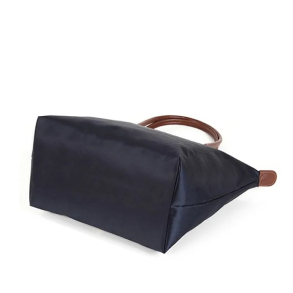 Mammavesker Nylon Shopping Oxford-stoff En skulder Sammenleggbar oppbevaring Firkantet Vanntett Strand Babypleie Veske Håndveske Til mamma Gave Wine red-S