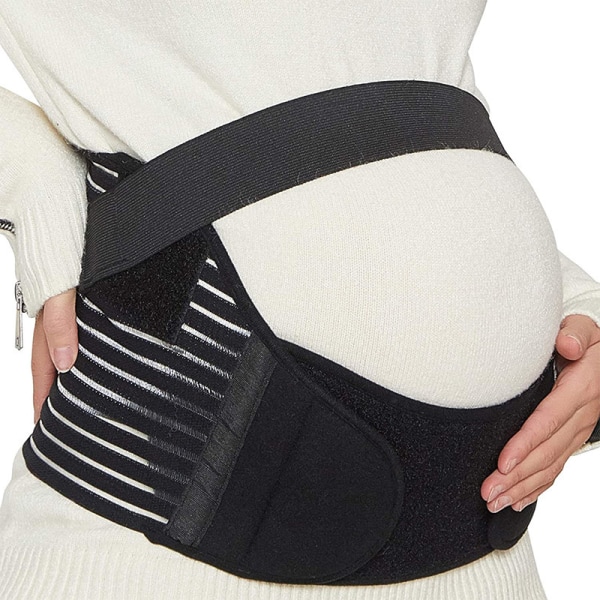 Graviditetsbälte elastiskt andningsbart justerbart midjestöd