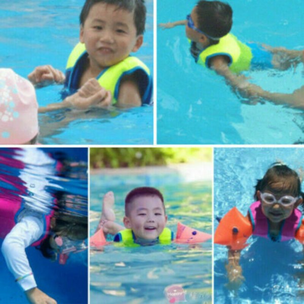 Kids Swim Flytväst Flytväst Swimming PoolFlythjälp Barn green L